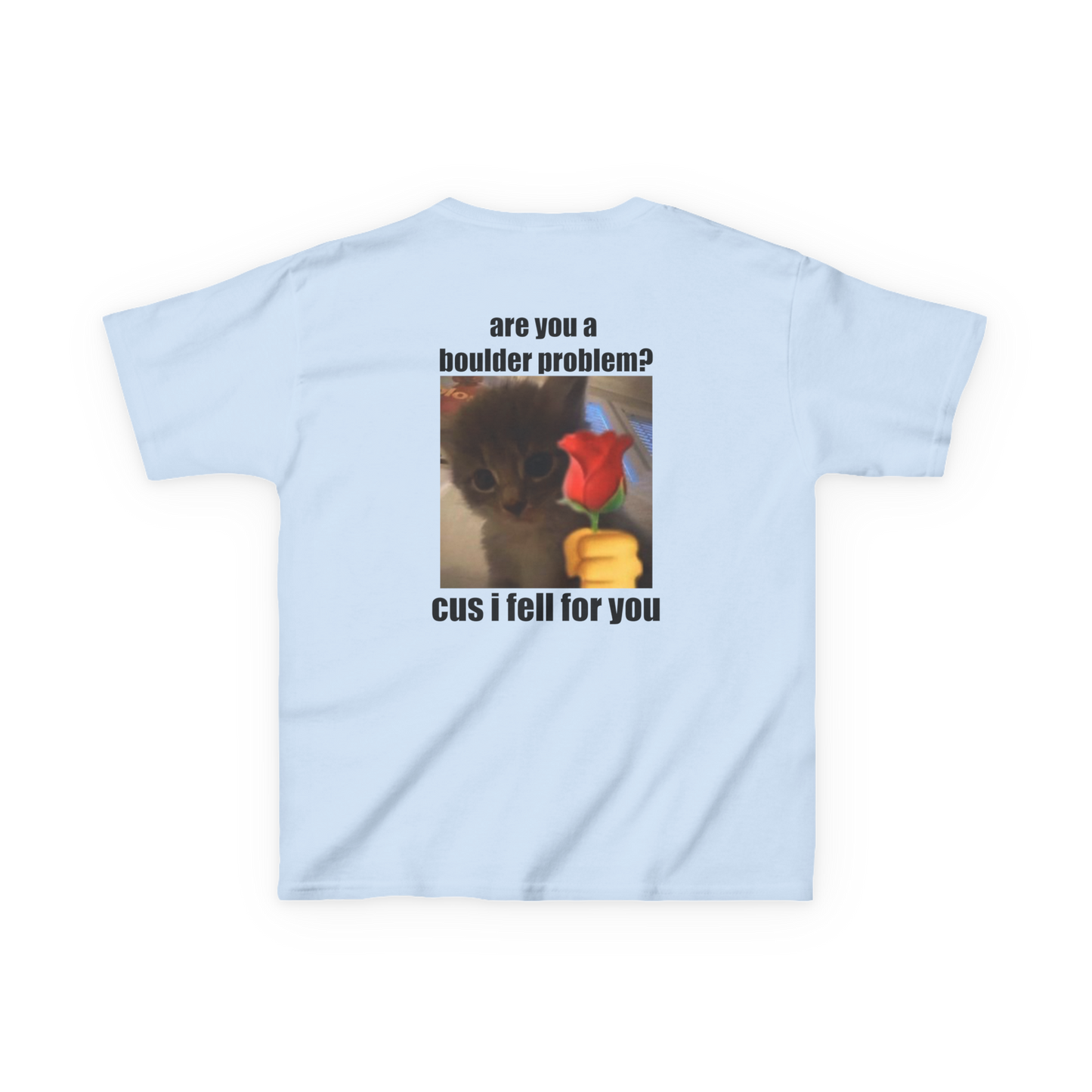 ''are you a boulder problem?'' Baby Tee