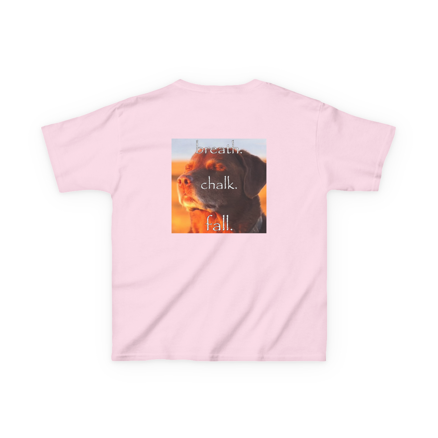 ''breath. chalk. fall.'' Baby Tee