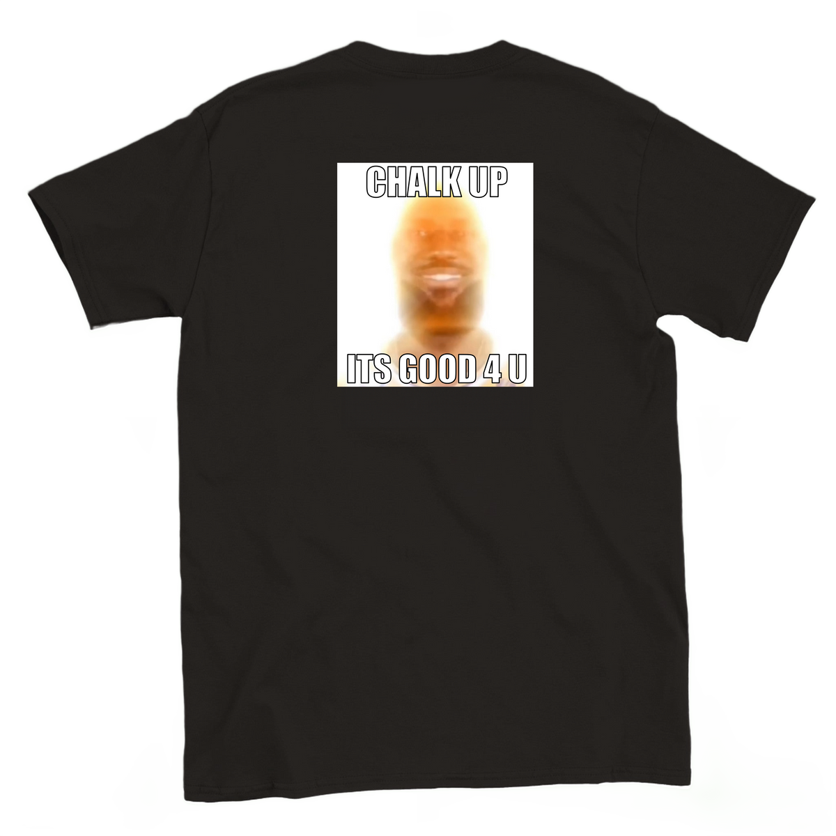 chalk up T-shirt backside