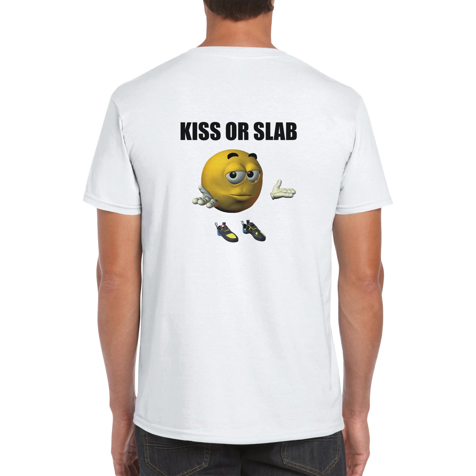 Funny climbing shirt – Classic Unisex Crewneck T Shirt 1