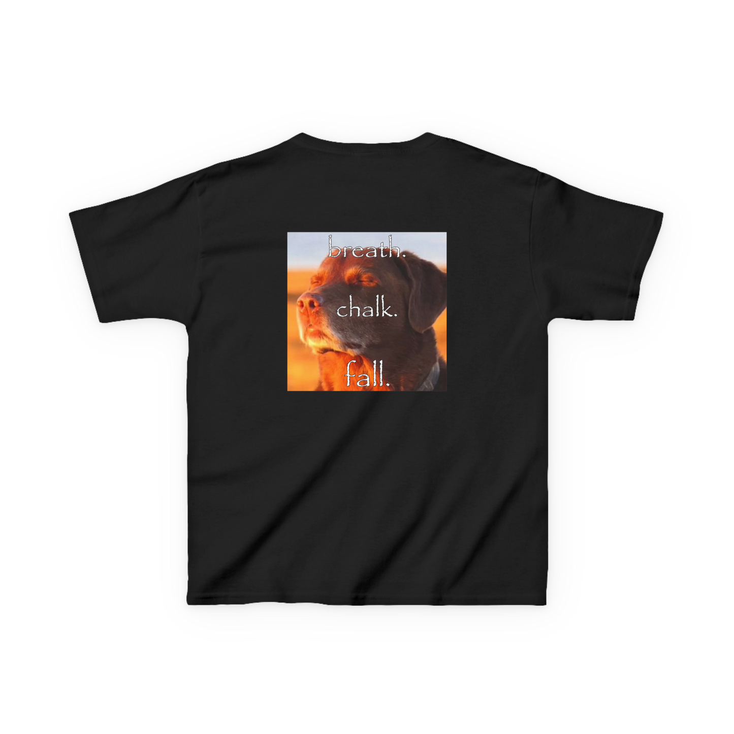 ''breath. chalk. fall.'' Baby Tee