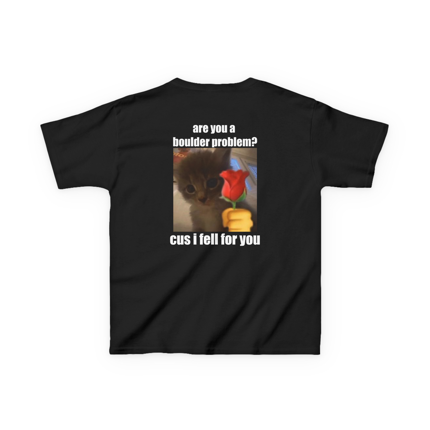 ''are you a boulder problem?'' Baby Tee