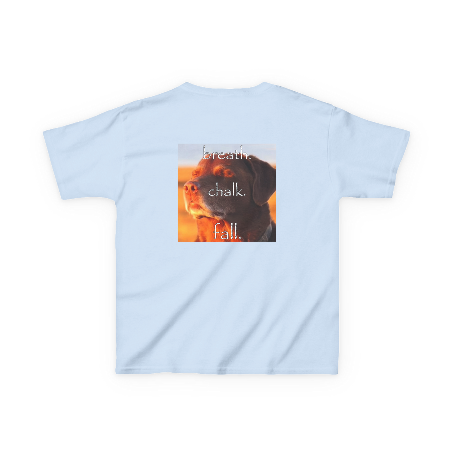 ''breath. chalk. fall.'' Baby Tee