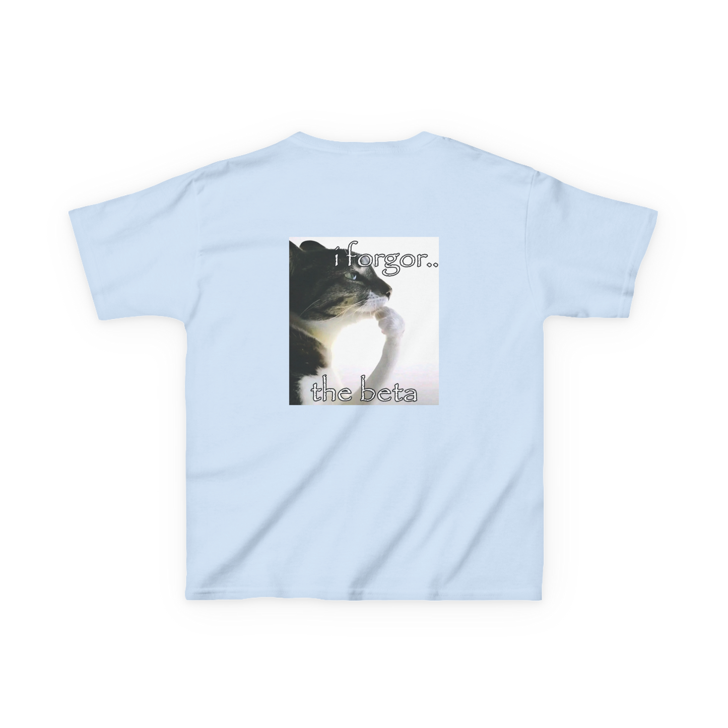 "I Forgor The Beta" Baby Tee