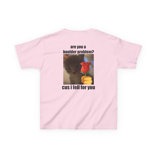 ''are you a boulder problem?'' Baby Tee