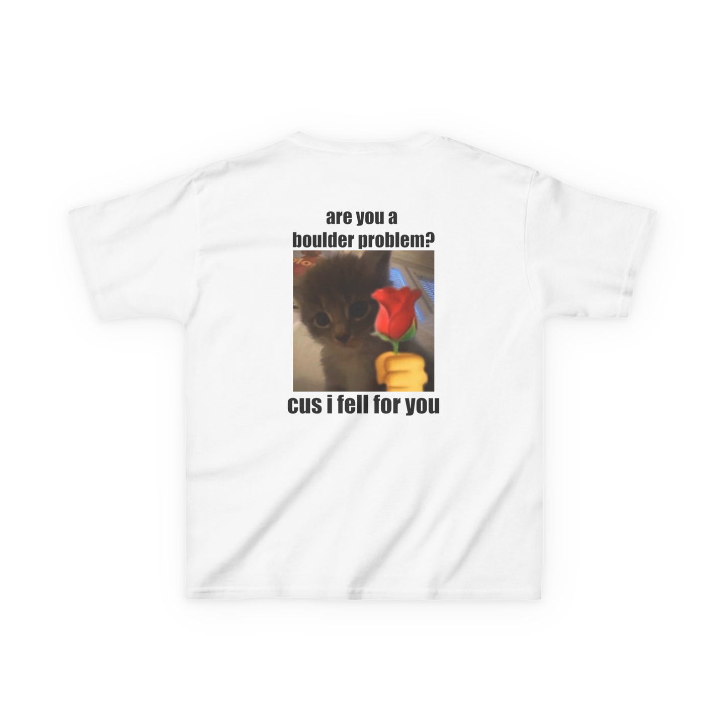 ''are you a boulder problem?'' Baby Tee