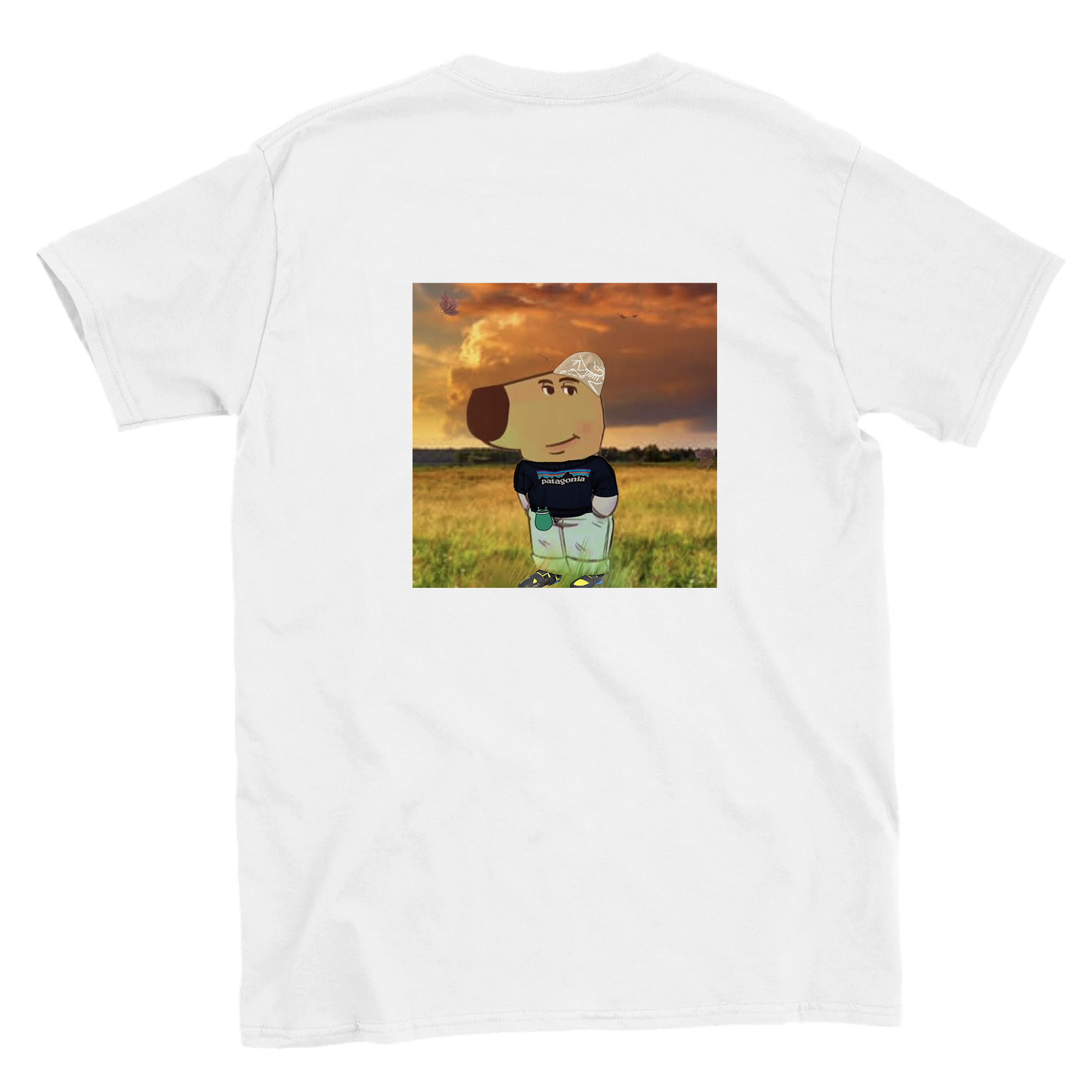 Funny climbing shirt – Chill Climber T Shirt Backside