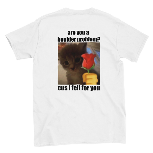 Funny climbing shirt – Kopie Van Kitten Climber For Her T Shirt Backside